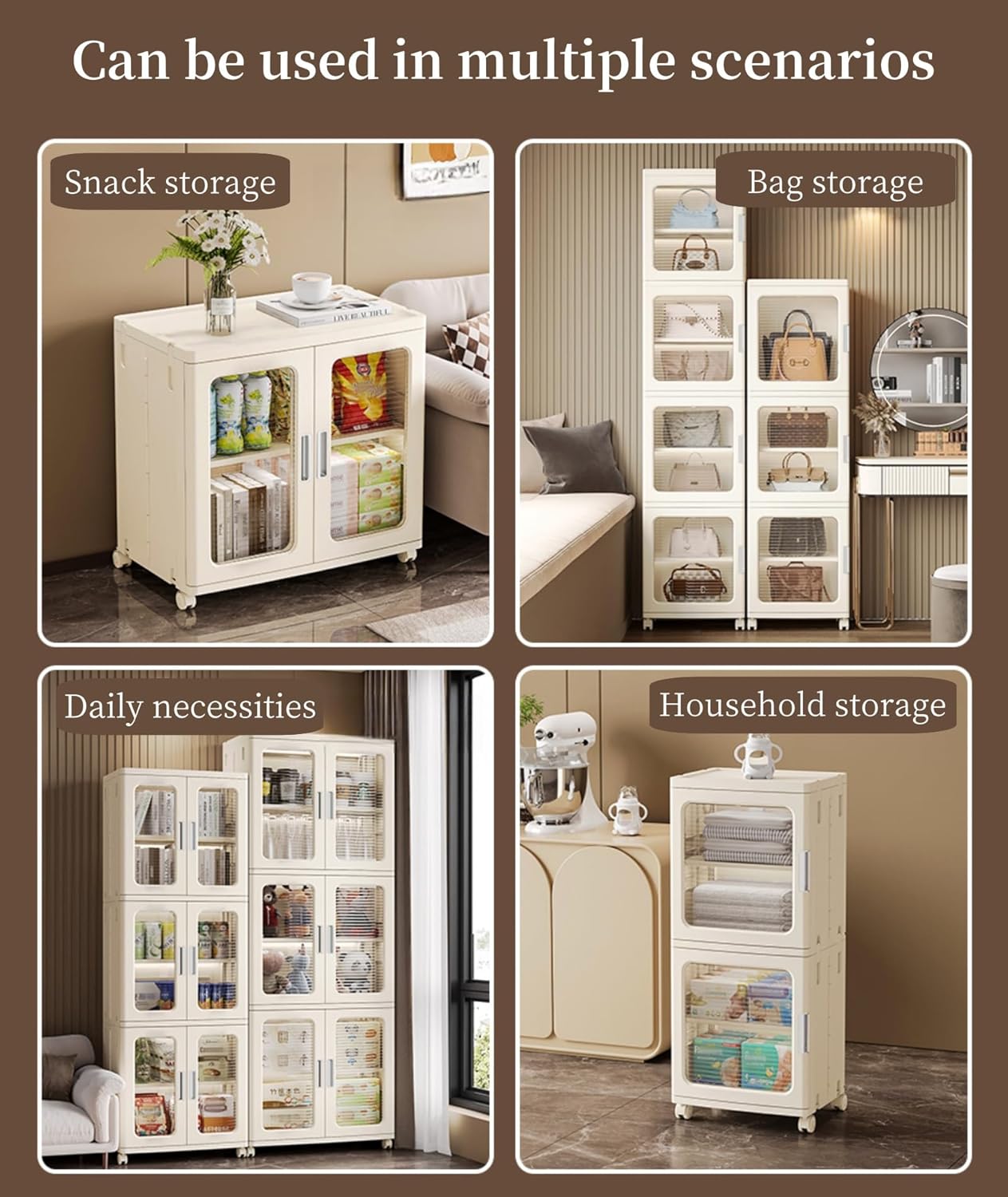 Easy Stack Shoe Boxes with Doors