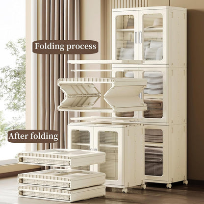 Easy Stack Shoe Boxes with Doors