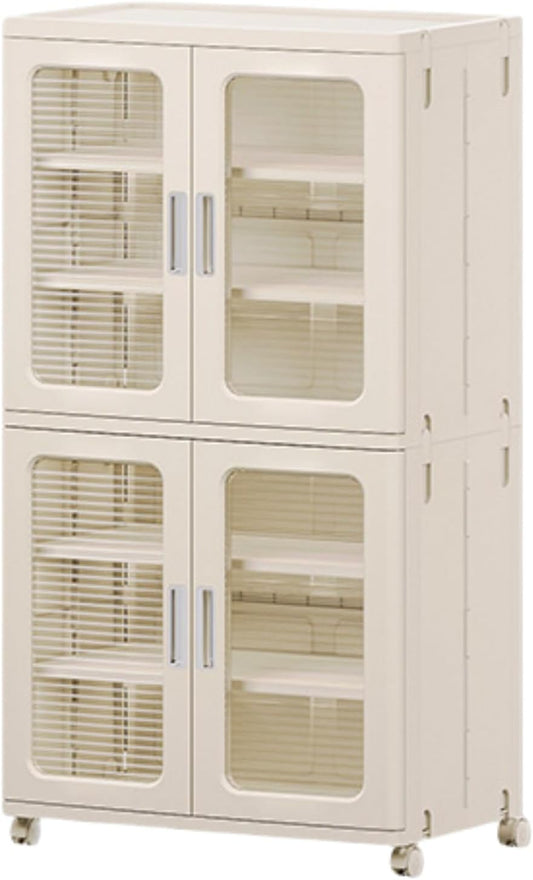 Easy Stack Shoe Boxes with Doors