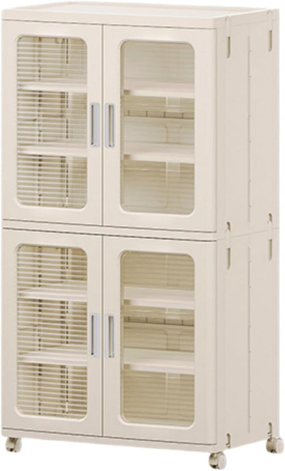 Easy Stack Shoe Boxes with Doors